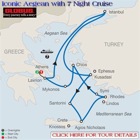 Globus Iconic Aegean with 7 Night Cruise