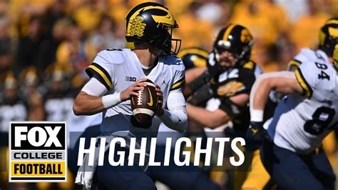 Michigan vs. Iowa Highlights | CFB on FOX - Win Big Sports