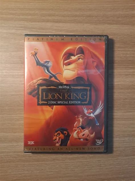 THE LION KING (1994 DVD, 2003, 2-Disc Set, Platinum Edition) Combined Shipping! $1.95 - PicClick