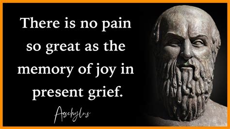 Famous Quotes By Aeschylus | Aeschylus Quotes - YouTube