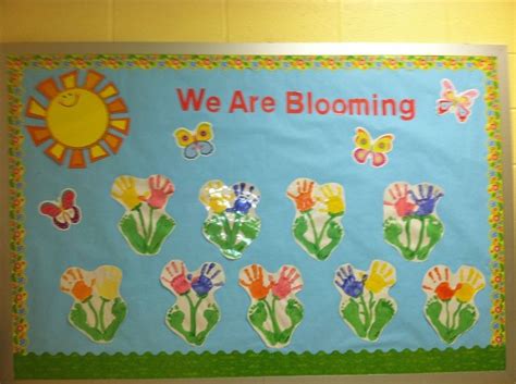 spring bulletin board ideas | via deanna jackson | Spring bulletin boards preschool, Spring ...