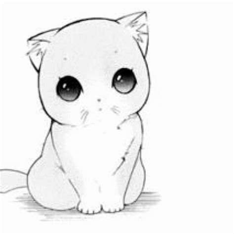 Meow :) | Cute anime cat, Anime animals, Anime drawings