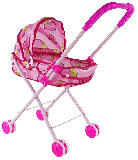 Children's Play 80's Vintage Modern Cute Strawberry Toy Baby Doll Stroller - Walmart.com | Baby ...