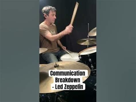 “Communication Breakdown” - Led Zeppelin | Drum Lesson | Drum Cover | Ro... : r/drums