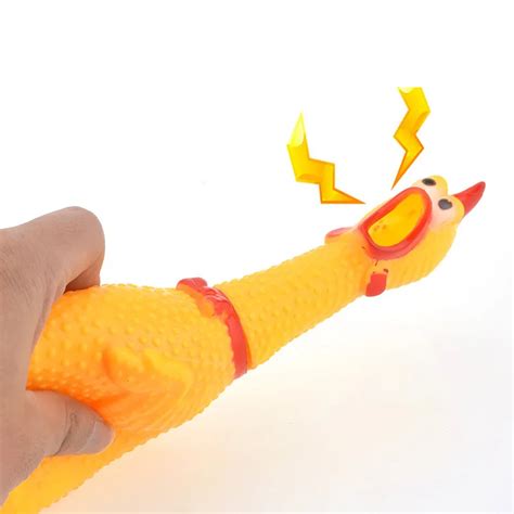 Funny Screaming Chicken Squeeze Toy