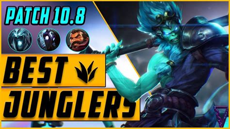 The BEST Junglers For All Ranks! | Patch 10.9 | Tier List League of Legends - YouTube