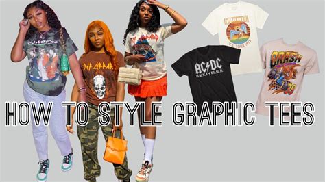 How to Style Graphic Tees 2021 - YouTube