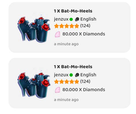 Cam someone Explain me why Bat Mo Heels got so expensive even Haloween is near?? ;-; I'm so ...