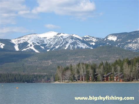 Whitefish Pictures : Big Mountain Ski Area and Whitefish Lake