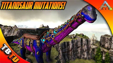 EPIC TITANOSAUR MUTATIONS WITH SYNTAC! ARK TITANOSAUR BREEDING MOD! Ark ...