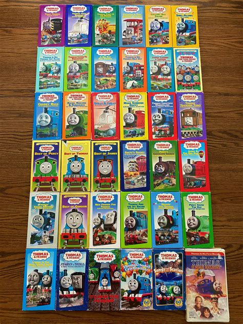 My Thomas and Friends VHS Collection (UPDATED) by richardchibbard on DeviantArt