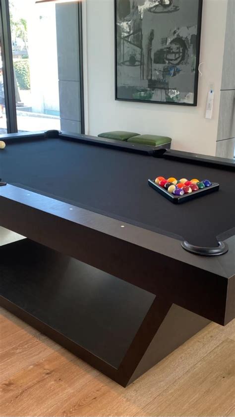 Pool table, game tables, interior design, modern interior design ...