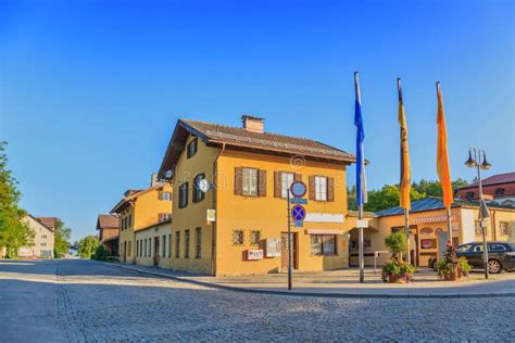 Fussen Train Station - Bavaria - Germany Stock Image - Image of ...