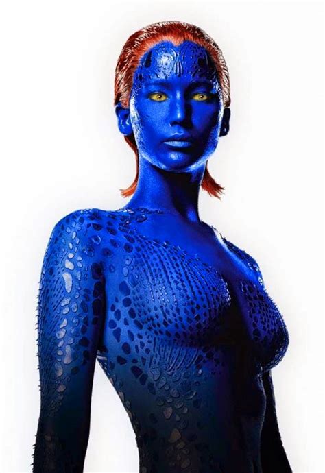 Jennifer Lawrence as Mystique in X-Men Movie | Global Celebrities Blog