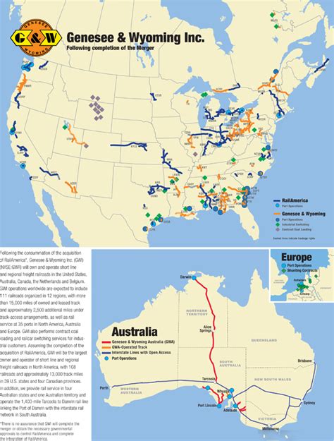 Genesee & Wyoming: Benefiting From Regulation, Acquisitions, And Oil By Rail (NYSE:GWR-DEFUNCT ...