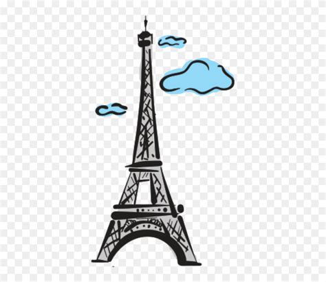 1000 Images About Paris - Eiffel Tower Cartoon Transparent Clipart (#5277041) - PinClipart