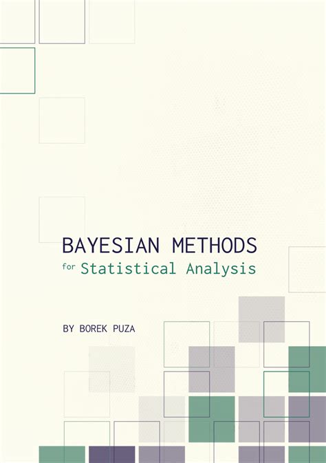 Bayesian Methods for Statistical Analysis - ANU Press - ANU