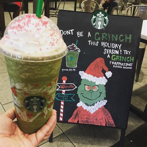 Starbucks Introduces Grinch Frappuccino