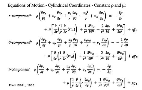 Equations of Motion