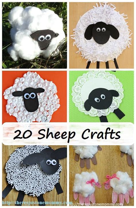 20 Adorable Sheep and Lamb Crafts for a Springtime Delight