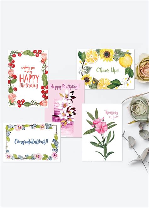 Get Occasions Greeting Card Set Of 5 at ₹ 279 | LBB Shop