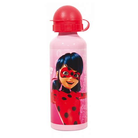 GIM Miraculous Ladybug Παγούρι Αλουμινίου 520Ml - Ροζ 574-02232 | Toys ...