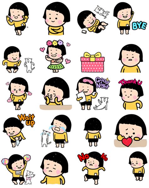 Tổng hợp nhiều hơn Cute stickers messenger Chỉ với 1 cú nhấp chuột