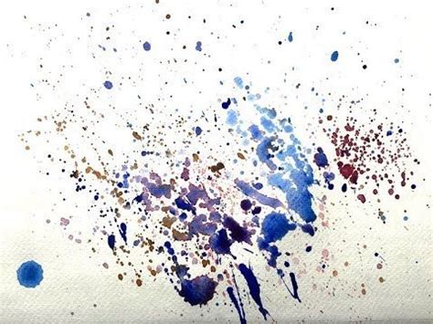 Watercolour Splashing and Spattering Techniques- with Chris Petri | Watercolor splash, Happy ...