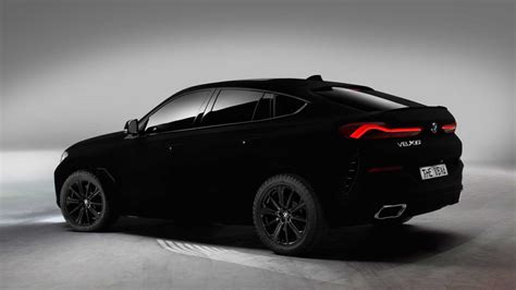 BMW X6 Vantablack Is The World's Darkest Black Colour Car