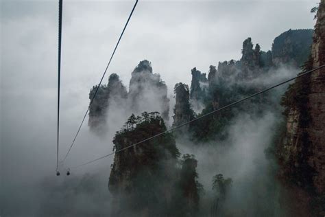 One For The Road: "Mist and Mountains" : Wulingyuan, China