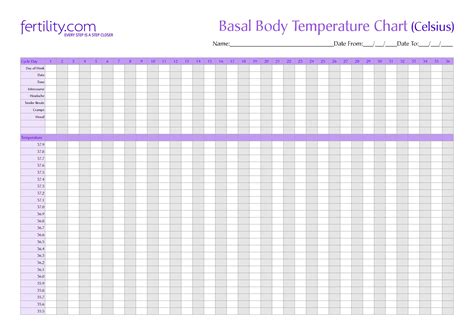 Free Printable Fertility Chart - Free Printable