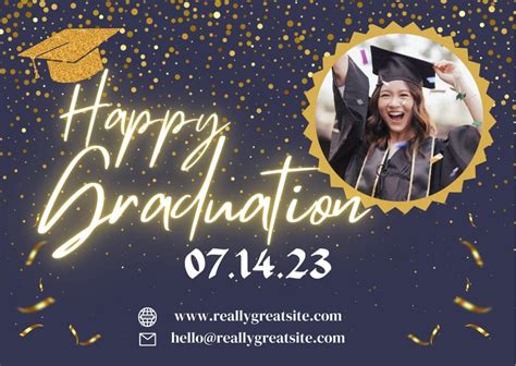 Free printable graduation postcard templates | Canva