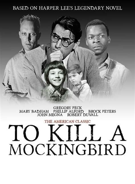 To Kill a Mockingbird (1962) Director: Robert Mulligan Writers: Harper Lee, based on her novel ...