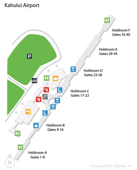 Maui Airport Terminal Map