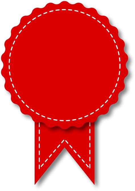 red seal with ribbon 16652837 PNG