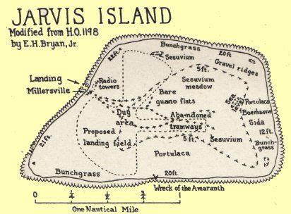 Jarvis Island | Jarvis island, Island, Map