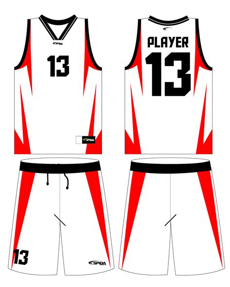 Blank Basketball Jersey Template - Cliparts.co