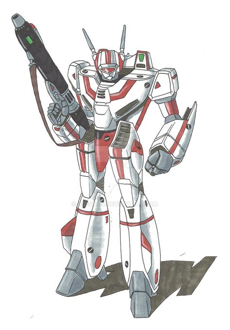 Macross Mecha 007 by ADSouto on DeviantArt