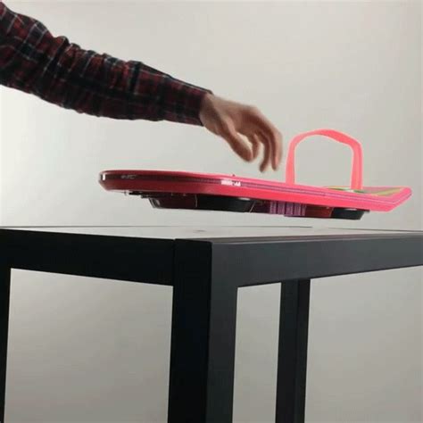 Floating Hoverboard Display | Floating, Hoverboard, Table top display