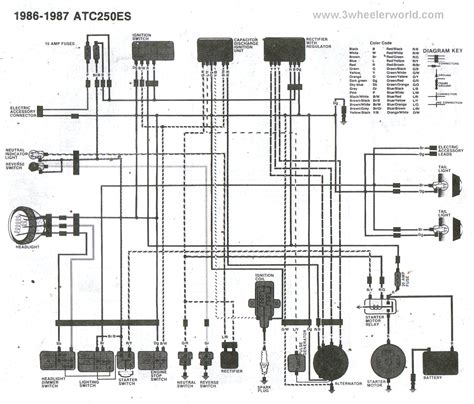 Honda 300 Fourtrax Wiring Diagram - IOT Wiring Diagram