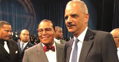 Nation of Islam Publishes Eric Holder's Photo Op with Anti-Semite Louis ...