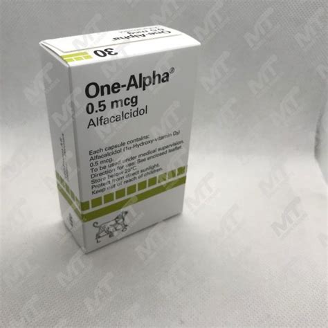 One-Alpha 0.5 mcg Alfacalcidol - Memon Traders