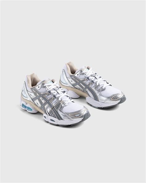 asics – Gel-Nimbus 9 White/Steel Grey | Highsnobiety Shop