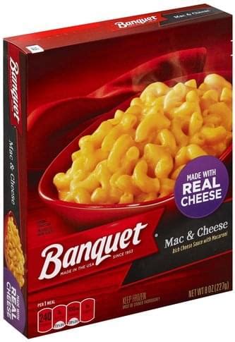 Banquet Mac & Cheese - 8 oz, Nutrition Information | Innit