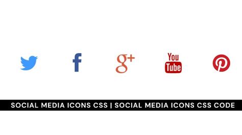 Create Social Media Icons Using HTML & CSS Code | Social media icons, Media icon, Social media