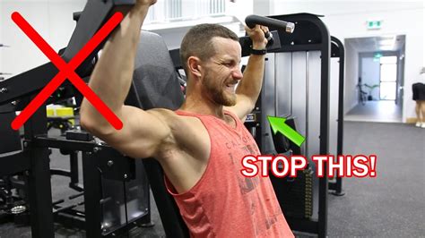 How to PROPERLY Shoulder Machine Press (LEARN FAST) - YouTube