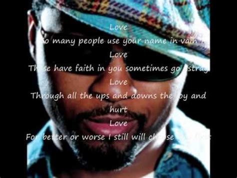 Love By Musiq Soulchild. with Lyrics - YouTube