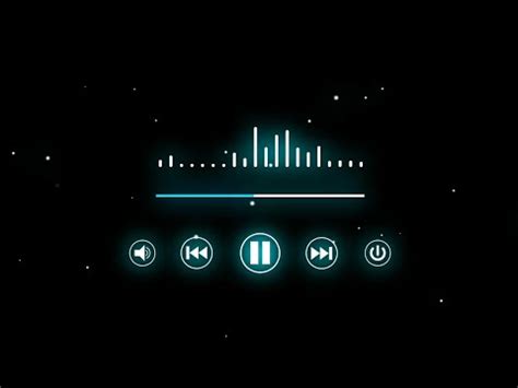 Black Screen Music Spectrum Template Video || 1 Minute Audio Visualizer ...