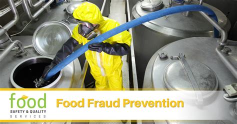 Food Fraud Prevention - Food Safety & Quality Services