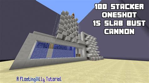 Minecraft Tnt Cannon Schematics